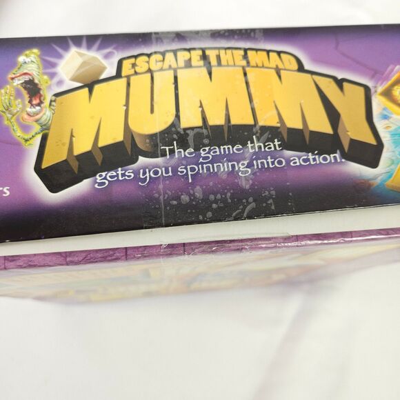 Escape The Mad Mummy 2004 Milton Bradley Board Game 100% Complete - Picture 4 of 10